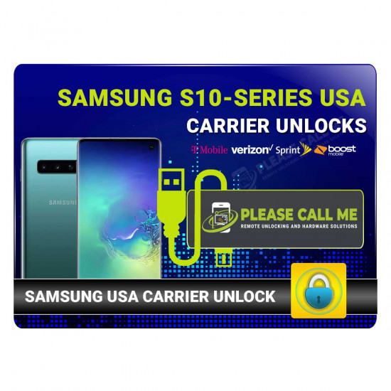 SAMSUNG S10-SERIES USA CARRIER UNLOCK
