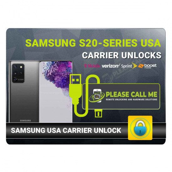 SAMSUNG S20-SERIES USA CARRIER UNLOCKS