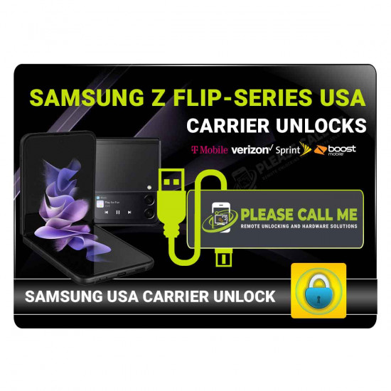 SAMSUNG Z FLIP-SERIES USA CARRIER UNLOCKS