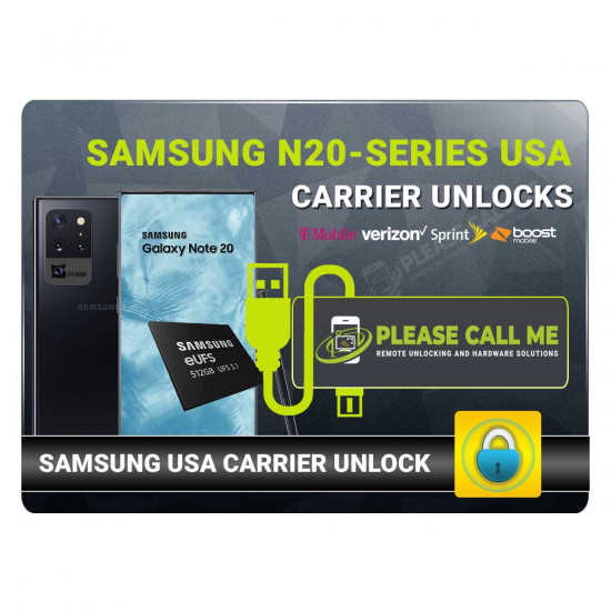 SAMSUNG N20-SERIES USA CARRIER UNLOCKS