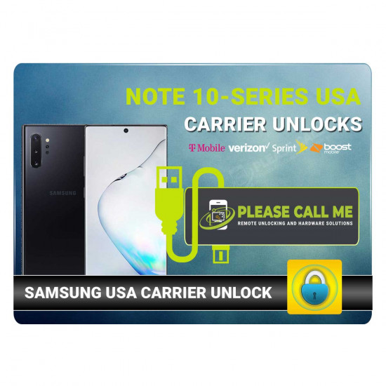 SAMSUNG NOTE 10-SERIES USA CARRIER UNLOCKS