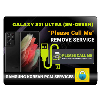 Samsung Galaxy S21 Ultra 5G - KOREA (SM-G998N) PLEASE CALL ME REMOVE INSTANT VIA USB CABLE