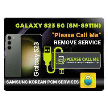 Samsung Galaxy S23 5G  - Korea (SM-S911N) PLEASE CALL ME REMOVE INSTANT VIA REMOTE USB CABLE