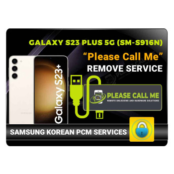 Samsung Galaxy S23 Plus 5G - Korea (SM-S916N) PLEASE CALL ME REMOVE INSTANT VIA REMOTE USB CABLE