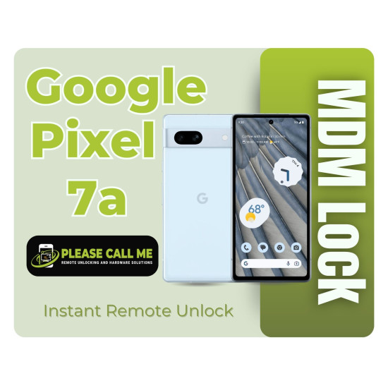 Google Pixel 7a MDM Lock / IT Admin Lock Removal Service – Instant Remote Unlock
