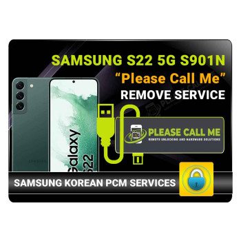 Samsung Galaxy S22 5G - Korea (SM-S901N) PLEASE CALL ME REMOVE INSTANT VIA REMOTE USB CABLE