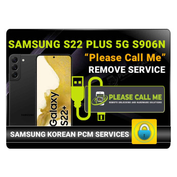 Samsung Galaxy S22 Plus 5G - Korea (SM-S906N) PLEASE CALL ME REMOVE INSTANT VIA REMOTE USB CABLE