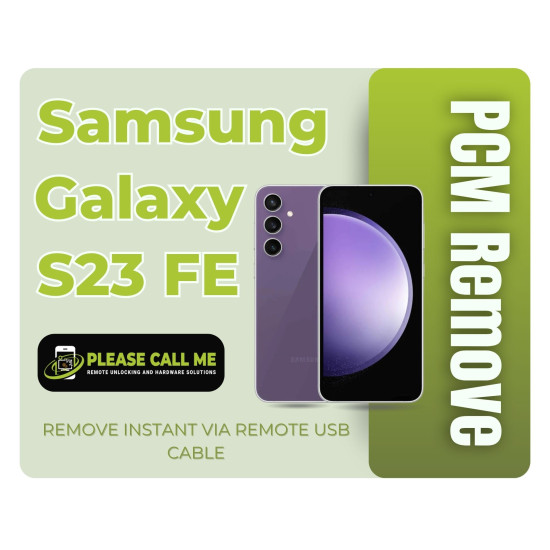 Samsung Galaxy S23 FE 5G Korea (SM-S711N) Please Call Me remove instant via remote USB Cable