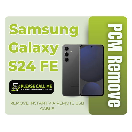 Samsung Galaxy S24 FE 5G (SM-S721N) - Korea Instant Remote Unlock via USB Cable
