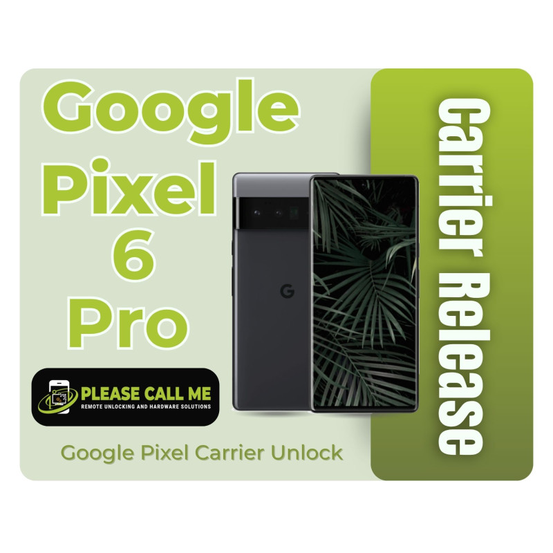 Google Pixel 6 Pro Carrier Release - [SIM UNLOCK] 