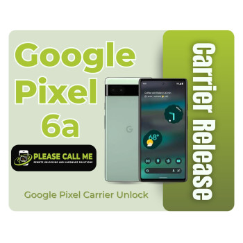 Google Pixel 6a Carrier Release - [SIM UNLOCK] 