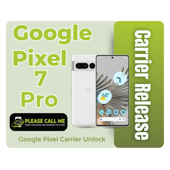 Google Pixel 7 Pro Carrier Release - [SIM UNLOCK] 