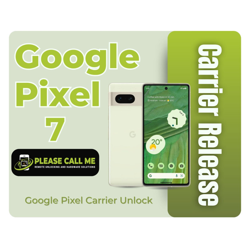Google Pixel 7 Carrier Release - [SIM UNLOCK] 