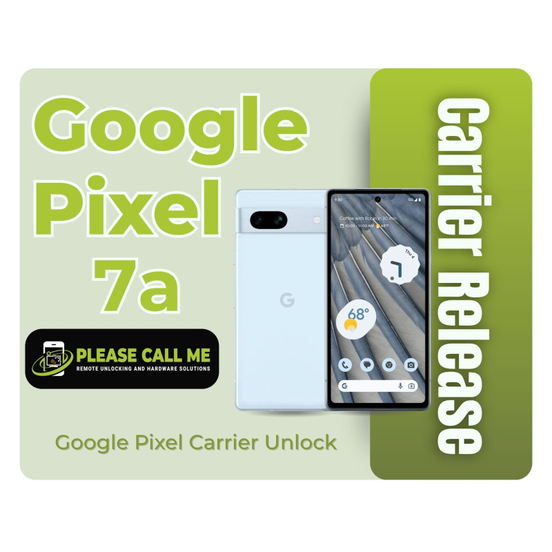 Google Pixel 7a Carrier Release - [SIM UNLOCK] 
